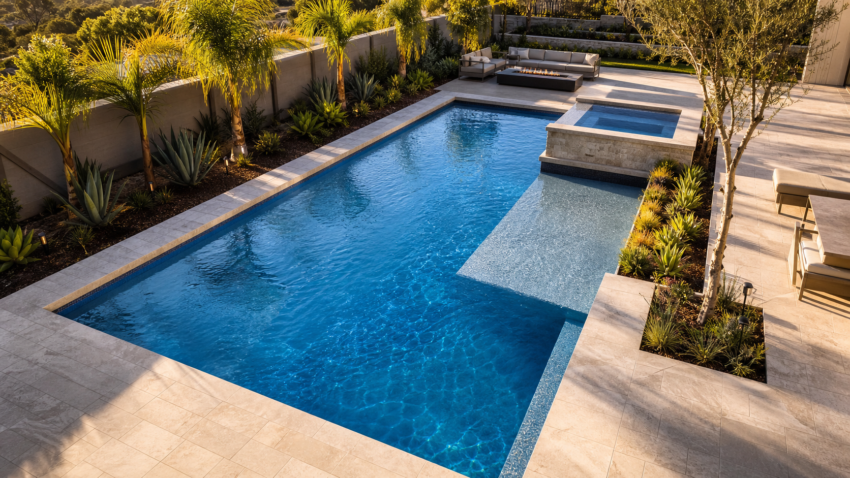 A finished pool for the Pool Visualizer