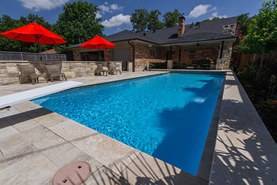 Pool with NPT PlasterScapes finish